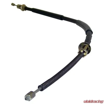 Crown Automotive Jeep Replacement Left Rear Parking Brake Cable for 1990 YJ Wrangler; 34-1/8" Long Jeep Wrangler Rear Left 1990 - 52004707