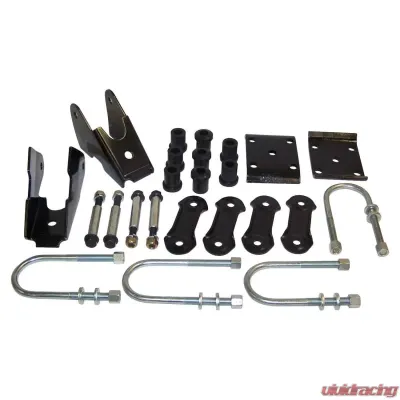Crown Automotive Jeep Replacement Rear Leaf Spring Mounting Kit for 87-95 Jeep YJ Wrangler w/ Dana 35 Rear Axle Jeep Wrangler Rear 1987-1995 - 52006421K