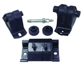 Crown Automotive Jeep Replacement Engine and Transmission Mount Kit, w/ 2.5L Engine Jeep Wrangler 1991-1995 2.5L 4-Cyl