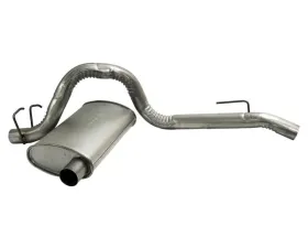 Crown Automotive Jeep Replacement Muffler & Tailpipe, Silver, Metal Jeep Wrangler 1987-1995