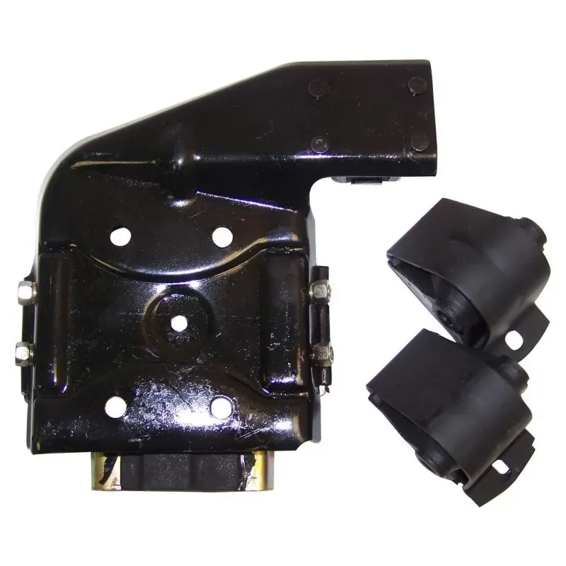 Crown Automotive Jeep Replacement Engine Mount Kit for 87-89 XJ Cherokee or MJ Comanche w/ 4.0L, w/ BA10/5 Trans. Jeep 1987-1989 - 52019201KX