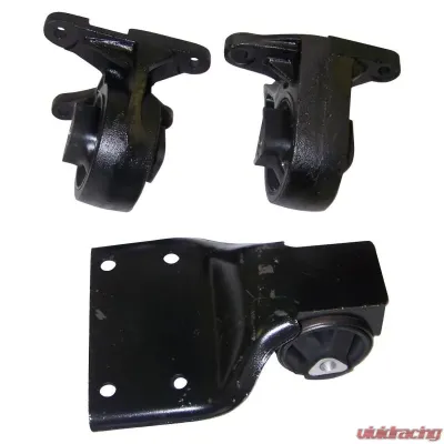 Crown Automotive Jeep Replacement Engine Mount Kit for 02-04 Jeep KJ Liberty w/ 2.4L Engine Jeep Liberty 2002-2004 2.4L 4-Cyl Manual - 52059252K