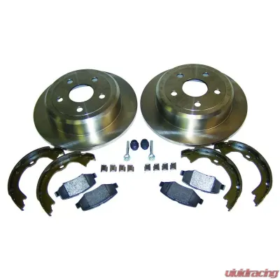 Crown Automotive Jeep Replacement Rear Disc Brake Service Kit Jeep Wrangler Rear 2007-2018 - 52060147K