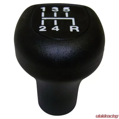 Crown Automotive Jeep Replacement Shift Knob, Black, AX5 or AX15 Transmission Jeep - 53000605