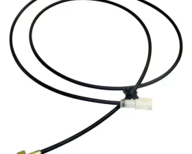 Crown Automotive Jeep Replacement Speedometer Cable for 1987 to 1990 YJ Wrangler, w/o Cruise Control; 97