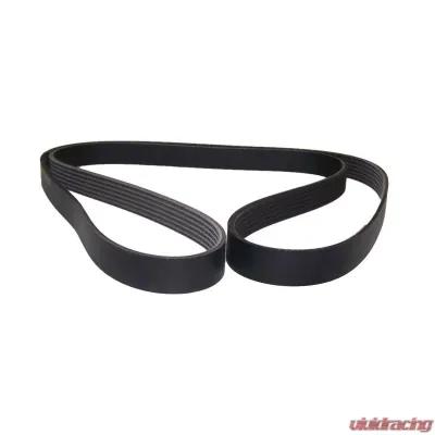 Crown Automotive Jeep Replacement Accessory Drive Belt for Various Jeep, Dodge & Chrysler Vehicles; 69.0" Long Accessory Drive - 53010283
