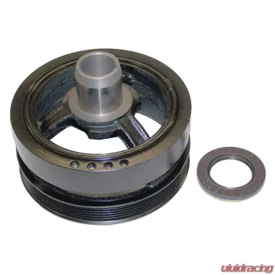 Crown Automotive Jeep Replacement Harmonic Balancer, Front Crankshaft Seal Kit for Numerous Models w/ 3.7L or 4.7L - 53020689K