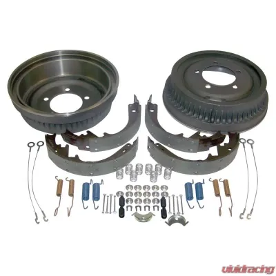 Crown Automotive Jeep Replacement Front or Rear Drum Brake Service Kit for 74-78 CJ-5, CJ-6, CJ-7 w/ 11" x 2" Drum Jeep Rear - 5352476K