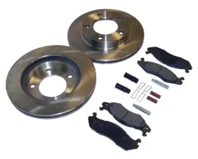 Crown Automotive Jeep Replacement Disc Pads and Brake Shoes Jeep Front
