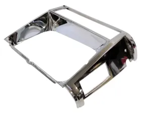 Crown Automotive Jeep Replacement Right Chrome Headlight Bezel for 84/90 XJ Cherokee & MJ Comanche Jeep Right