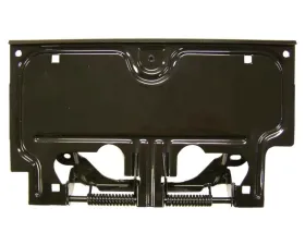 Crown Automotive Jeep Replacement Rear License Plate Bracket for YJ Wrangler; Black, Includes Springs and Pin Jeep Wrangler Rear 1987-1995
