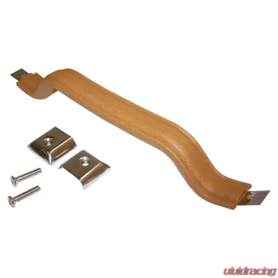 Crown Automotive Jeep Replacement Door Pull Handle, Left or Right Front, Spice for Jeep YJ Wrangler or CJ-5, 7, 8 Jeep - 55009801KS