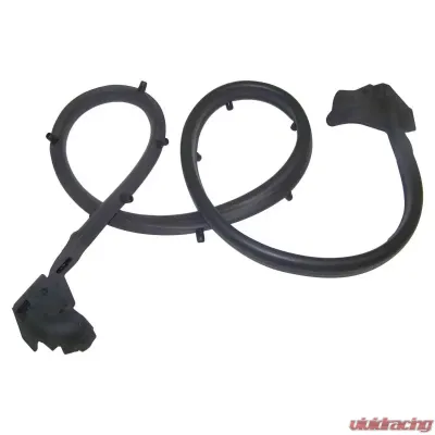 Crown Automotive Jeep Replacement Door Weatherstrip, Right Front w/ Half Doors Jeep Wrangler Right 1987-1995 - 55009828
