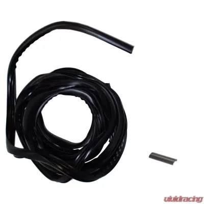 Crown Automotive Jeep Replacement Windshield Molding Kit, w/ Clip Jeep Wrangler 1987-1995 - 55010655K