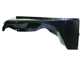 Crown Automotive Jeep Replacement Fender, Left Front, Black Jeep Wrangler Front Left 1987-1995