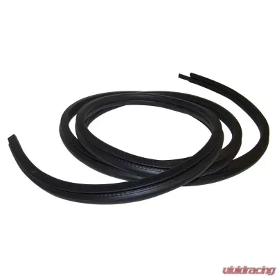 Crown Automotive Jeep Replacement Door Weatherstrip, Left or Right, Front or Rear, 144" Long, Cut to Fit Jeep N/A - 55015782