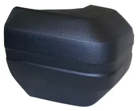 Crown Automotive Jeep Replacement Left Rear Black Bumper End Cap for 84/96 XJ Cherokee Jeep Cherokee Rear Left 1984-1996