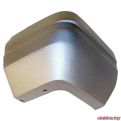 Crown Automotive Jeep Replacement Right Rear Argent (Silver/Gray) Bumper Cap for 87/90 XJ Cherokee Jeep Cherokee Rear Right 1987-1990 - 55022102