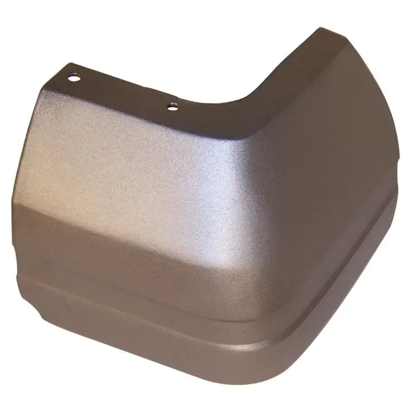 Crown Automotive Jeep Replacement Left Rear Argent (Silver/Gray) Bumper Cap for 87/90 XJ Cherokee Jeep Cherokee Rear Left 1987-1990 - 55022103