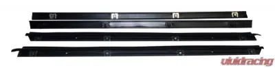 Inner & Outer Door Glass Weatherstrip Kit for 76-95 Jeep YJ Wrangler & CJ-7, 8 - 55024255MK