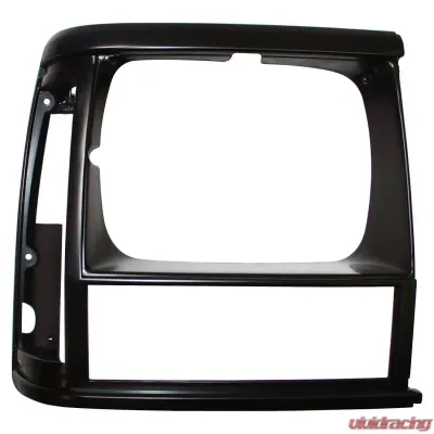 Crown Automotive Jeep Replacement Right Black Headlight Bezel for 91/96 XJ Cherokee & 91/92 MJ Comanche Jeep Right - 55034074