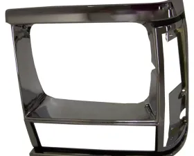 Crown Automotive Jeep Replacement Chrome Headlight Bezel for 1991-86 Jeep XJ Cherokee or MJ Comanche Jeep Left