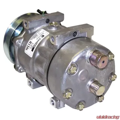 Crown Automotive Jeep Replacement A/C Compressor for 1994-1996 Jeep XJ Cherokee w/ 2.5L, 4.0L Engines Jeep Cherokee 1994-1996 - 55037359AB