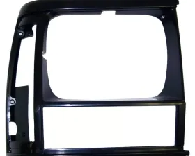Crown Automotive Jeep Replacement Flat Black Right Headlight Bezel for 91/96 XJ Cherokee & 91/92 MJ Comanche Jeep Right