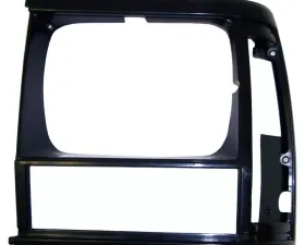Crown Automotive Jeep Replacement Flat Black Left Headlight Bezel for 91/96 XJ Cherokee & 91/92 MJ Comanche Jeep Left