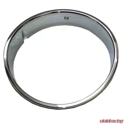 Crown Automotive Jeep Replacement Chrome Left Headlight Bezel for TJ Wrangler Jeep Left 1997-2006 - 55055047