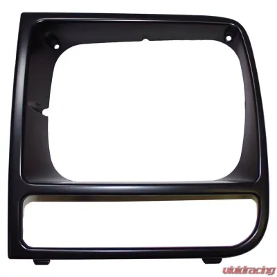 Crown Automotive Jeep Replacement Black Left Headlight Bezel for 87/01 Cherokee Jeep Cherokee Left 1997-2001 - 55055137