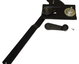 Crown Automotive Jeep Replacement Window Regulator Kit for 76-86 CJ-7, CJ-8, 97-95 YJ Wrangler w/ Full Steel Doors Jeep Front Left