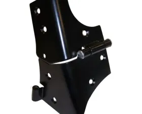 Crown Automotive Jeep Replacement Black Right Windshield Hinge for Jeep TJ Wrangler Jeep 1997-2006