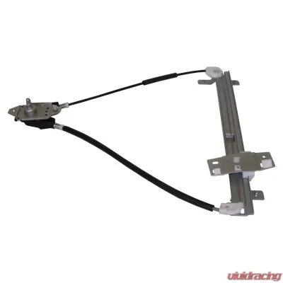 Crown Automotive Jeep Replacement Left Manual Window Regulator for Jeep TJ Wrangler Jeep Front Left 1997-2006 - 55076025AD