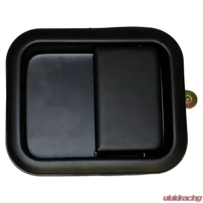Crown Automotive Jeep Replacement Door Handle, Front, Outer, Black, w/ Full Steel Doors Jeep - 55076222