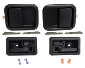 Crown Automotive Jeep Replacement Full Interior and Exterior Door Handle Kit Jeep