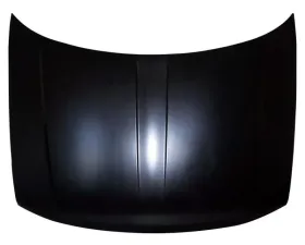 Crown Automotive Jeep Replacement Black Primed Hood for 1999-2004 Jeep WJ Grand Cherokee Jeep Grand Cherokee 1999-2004