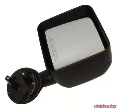 Crown Automotive Jeep Replacement LEFT MANUAL CONVEX MIRROR ASSEMBLY for 2007-2010 JK Wrangler, RHD only Jeep Wrangler Left 2007-2010 - 55077969AD