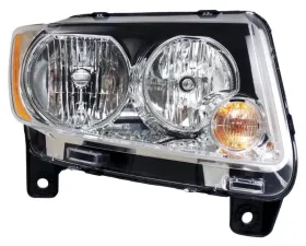 Crown Automotive Jeep Replacement Right Halogen Headlight Assembly for 11-13 Jeep WK Grand Cherokee; Incl. Bulbs Jeep Grand Cherokee Right