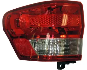 Crown Automotive Jeep Replacement Left Tail Light Assembly for 2011-2013 WK Grand Cherokee; Includes Bulbs Jeep Grand Cherokee Left 2011-2013