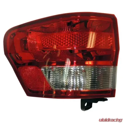 Crown Automotive Jeep Replacement Left Tail Light Assembly for 2011-2013 WK Grand Cherokee; Includes Bulbs Jeep Grand Cherokee Left 2011-2013 - 55079421AF