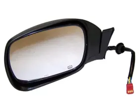 Crown Automotive Jeep Replacement Black Left Power, Heated Folding Mirror for 1997-2001 Jeep XJ Cherokee Jeep Cherokee Left 1997-2001