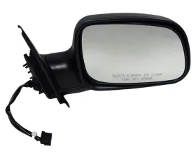 Crown Automotive Jeep Replacement Black Right Power, Folding Mirror for 1999-2004 Jeep WJ Grand Cherokee Jeep Grand Cherokee Right 1999-2004