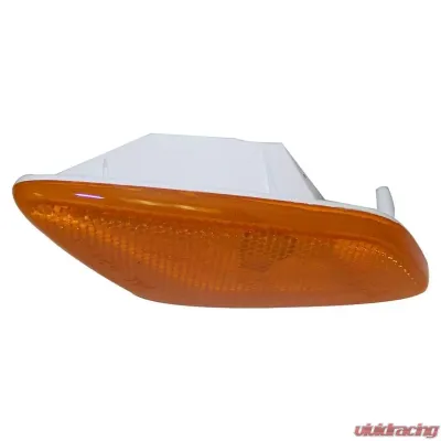Crown Automotive Jeep Replacement Left Side Marker Lamp, Amber w/ Clear Bulb for 1997-2006 Jeep TJ Wrangler Jeep Left 1997-2006 - 55155629AB