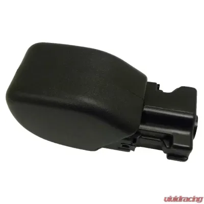 Crown Automotive Jeep Replacement Black Left Front Bumper End Cap for 1997-2006 Jeep TJ Wrangler, USA Only Jeep Front Left 1997-2006 - 55155757AA