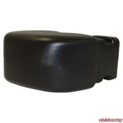 Crown Automotive Jeep Replacement Black Left Rear Bumper End Cap for 1997-2006 Jeep TJ Wrangler, USA Only Jeep Rear Left 1997-2006 - 55155761AA