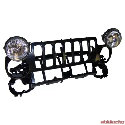 Crown Automotive Jeep Replacement Header Panel Kit for 02-04 Jeep KJ Liberty; Grille, Header Panel & Headlights Jeep Liberty 2002-2004 - 55155800K