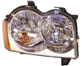 Crown Automotive Jeep Replacement Right Headlight Assembly for 2005-2007 WK Grand Cherokee; Inc. Bulbs & Harness Jeep Grand Cherokee Right 2005-2007