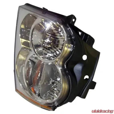 Crown Automotive Jeep Replacement Left Headlight Assembly for 2005-2007 WK Grand Cherokee; Inc. Bulbs & Harness Jeep Grand Cherokee Left 2005-2007 - 55156351AH