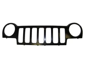 Crown Automotive Jeep Replacement Black Paintable Grille for 2002-2004 Jeep KJ Liberty Jeep Liberty N/A 2002-2004